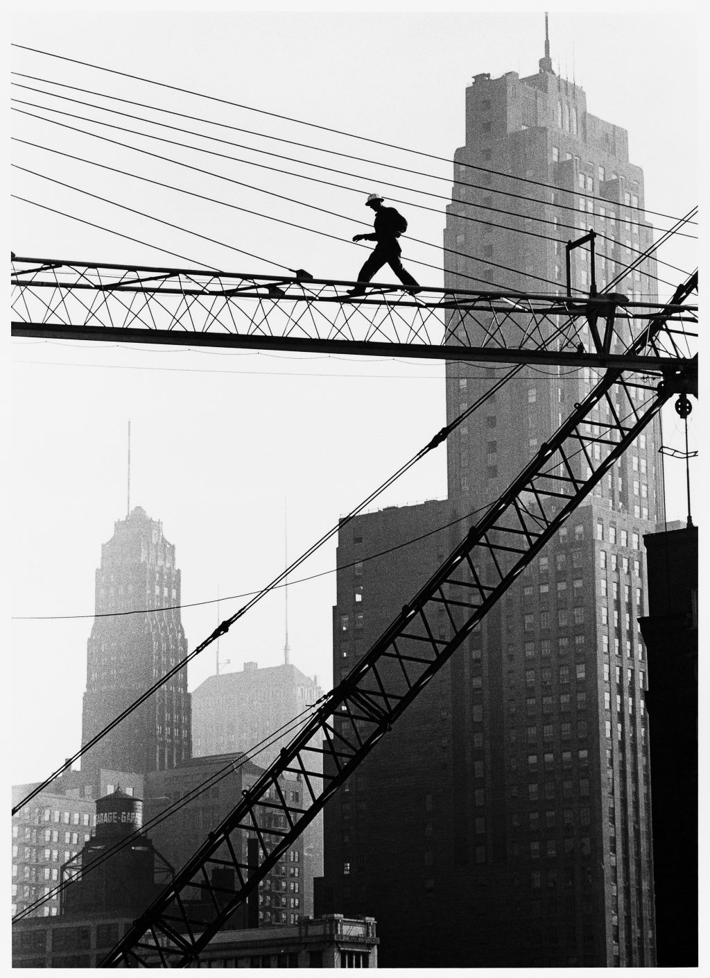 《シカゴ　街》1959-61年頃　 Chicago, Town, c.1962　©Kochi Prefecture, Ishimoto Yasuhiro Photo Center